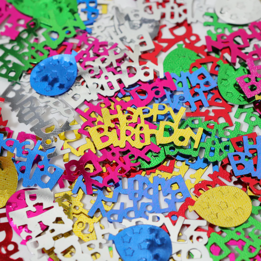Multi-Color Happy Birthday Confetti (1 LB)