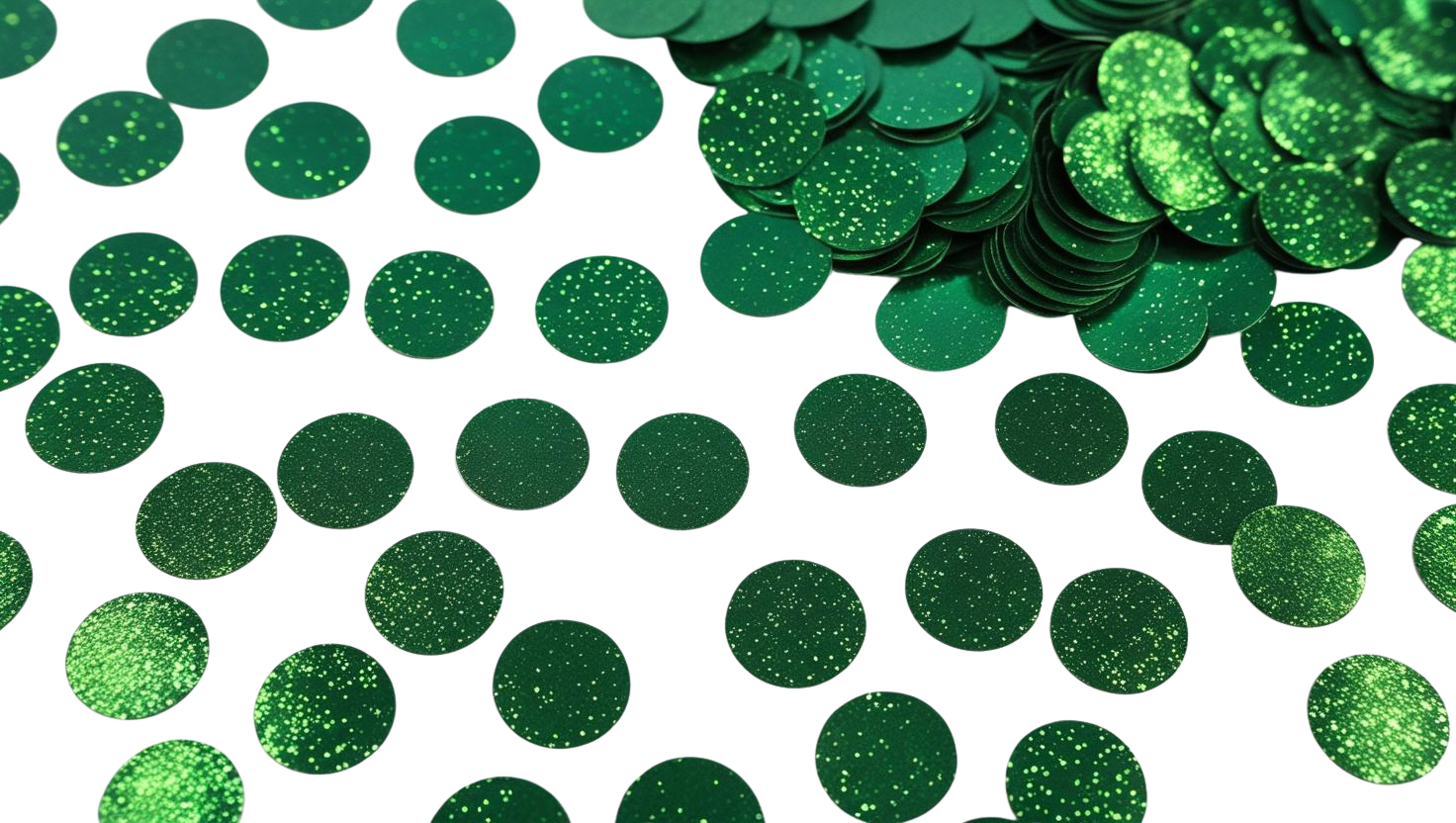 Green Circle Confetti